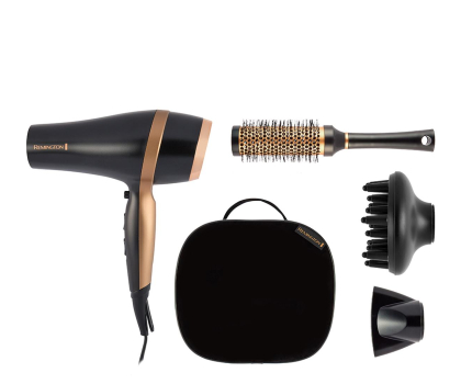 Suszarka do włosów Remington Zestaw suszarka + szczotka D6960GP